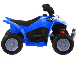 Vienveitis elektinis keturratis Honda ATV, mėlynas kaina ir informacija | Elektromobiliai vaikams | pigu.lt
