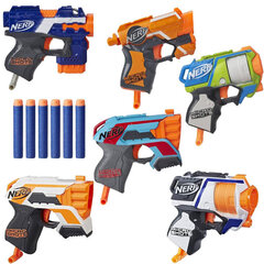 Большой набор пистолетов Nerf Strike 6 шт. цена и информация | Игрушки для мальчиков | pigu.lt