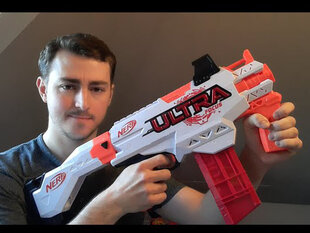 Большой пистолет Nerf Ultra Focus с поролоновыми пулями цена и информация | Игрушки для мальчиков | pigu.lt