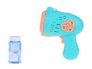 Muilo burbulų pistoletas Bubble Gun, mėlynas kaina ir informacija | Vandens, smėlio ir paplūdimio žaislai | pigu.lt