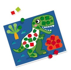 Mozaika SES Dinozauras kaina ir informacija | Lavinamieji žaislai | pigu.lt