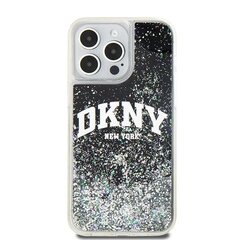 DKNY DKHCP13XLBNAEK iPhone 13 Pro Max 6.7" czarny|black hardcase Liquid Glitter Big Logo цена и информация | Чехлы для телефонов | pigu.lt