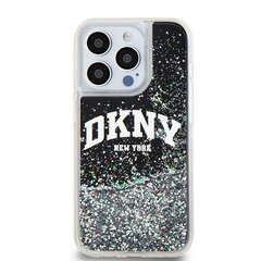 DKNY DKHCP15XLBNAET iPhone 15 Pro Max 6.7" biały|white hardcase Liquid Glitter Big Logo цена и информация | Чехлы для телефонов | pigu.lt