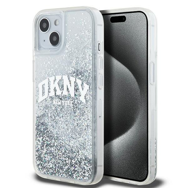 DKNY Liquid Glitter Big Logo Hardcase kaina ir informacija | Telefono dėklai | pigu.lt