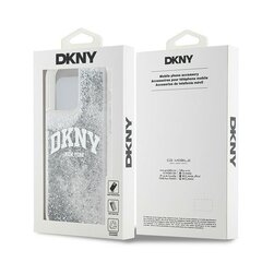 DKNY DKHCP15XLBNAET iPhone 15 Pro Max 6.7" biały|white hardcase Liquid Glitter Big Logo цена и информация | Чехлы для телефонов | pigu.lt
