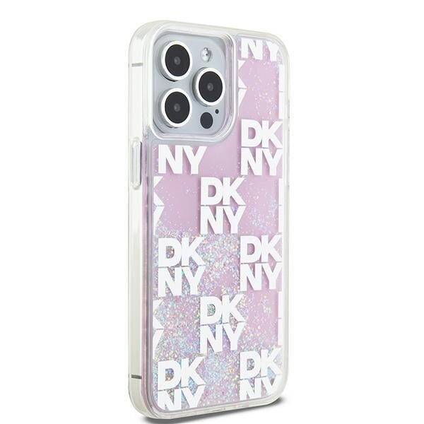 DKNY Liquid Glitter Multilogo Hardcase kaina ir informacija | Telefono dėklai | pigu.lt