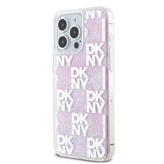 DKNY DKHCP15XLCPEPP iPhone 15 Pro Max 6.7" różowy|pink hardcase Liquid Glitter Multilogo цена и информация | Чехлы для телефонов | pigu.lt