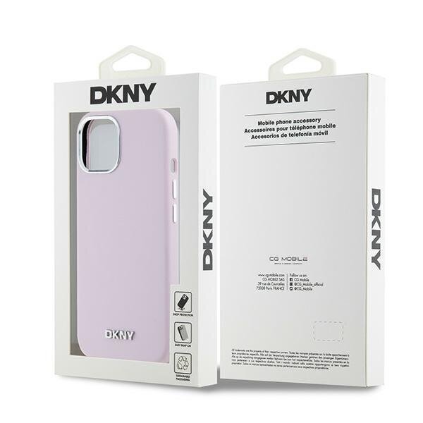 DKNY Small Metal Logo Mag Hardcase kaina ir informacija | Telefono dėklai | pigu.lt