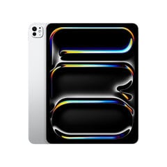 iPad Pro 13" M4 Wi-Fi 2TB with Nano-texture Glass - Silver - MWRJ3HC/A kaina ir informacija | Planšetiniai kompiuteriai | pigu.lt