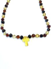 Ожерелье с янтарным крестом, Amber Storm цена и информация | Украшения на шею | pigu.lt