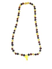 Ожерелье с янтарным крестом, Amber Storm цена и информация | Женское колье | pigu.lt