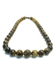 Ожерелье из черного янтаря, Amber Storm цена и информация | Женское колье | pigu.lt