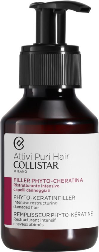 Priemonė plaukams prieš šampūną Collistar Phyto Keratin Filler, 100 ml цена и информация | Priemonės plaukų stiprinimui | pigu.lt