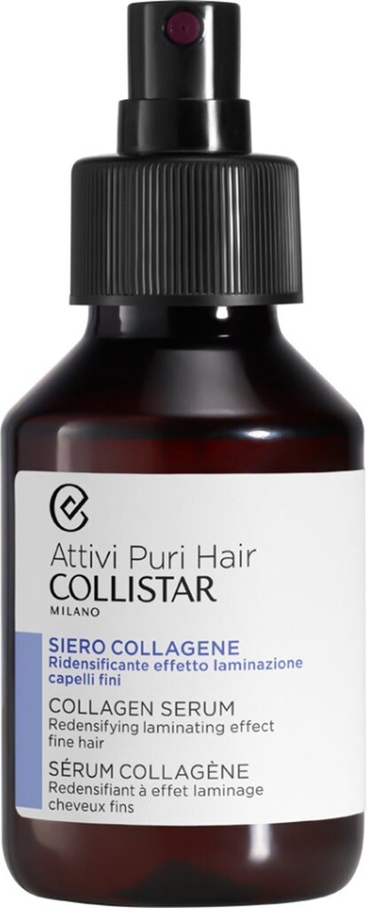 Plaukų serumas Collistar, 100 ml kaina ir informacija | Priemonės plaukų stiprinimui | pigu.lt
