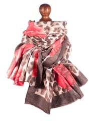 Женский шарф с хлопком 1825-1 INK-A1825/01-05 цена и информация | Женские шарфы, платки | pigu.lt