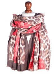 Женский шарф с хлопком 1825-1 INK-A1825/01-05 цена и информация | Женские шарфы, платки | pigu.lt