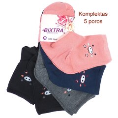 Kojinės moterims Bixtra 7059, įvairių spalvų, 5 poros kaina ir informacija | Moteriškos kojinės | pigu.lt