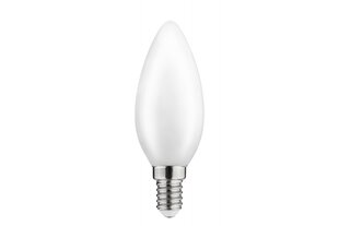 Лампа светодиодная, молочный FILAMENT, C35, 3000K, E14, 4,0W, AC220-240V, 360°, 420lm, 44mA цена и информация | Электрические лампы | pigu.lt
