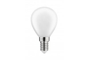 LED lemputė, pieno Filament, G45, 3000K, E14, 4,0 W, AC220-240V, 360°, 420lm, 44mA kaina ir informacija | Elektros lemputės | pigu.lt