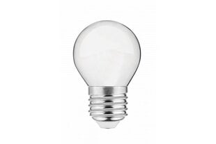 Лампа светодиодная, молочный FILAMENT, G45, 4000K, E27, 2,0W, AC220-240V, 360°, 200lm, 22mA цена и информация | Электрические лампы | pigu.lt