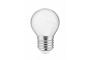 LED lemputė, pieno Filament, G45, 4000k, E27, 4,0 W, AC220-240V, 360°, 420lm, 44mA kaina ir informacija | Elektros lemputės | pigu.lt