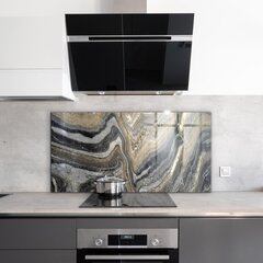 Apsauga nuo purslų stiklo plokštė Granito akmens marmuro tekstūra, 100x50 cm, įvairių spalvų kaina ir informacija | Virtuvės baldų priedai | pigu.lt