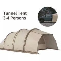Палатка-туннель для кемпинга цена и информация | Палатки | pigu.lt