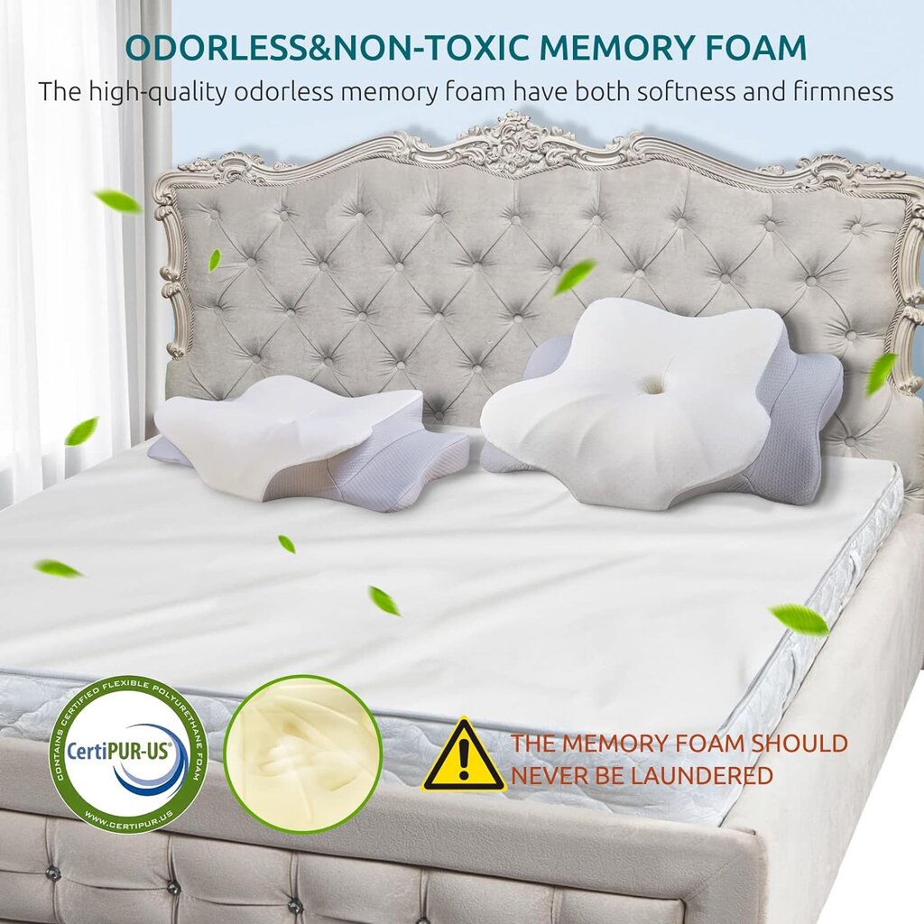 Miego pagalvė su atminties efektu kaina ir informacija | Pagalvės | pigu.lt