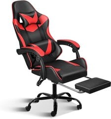 Игровое компьютерное кресло Harmony Hill's AT380, чёрное/красное цена и информация | Офисные кресла | pigu.lt
