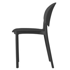 Обеденный стул, черный цена и информация | Стулья для кухни и столовой | pigu.lt