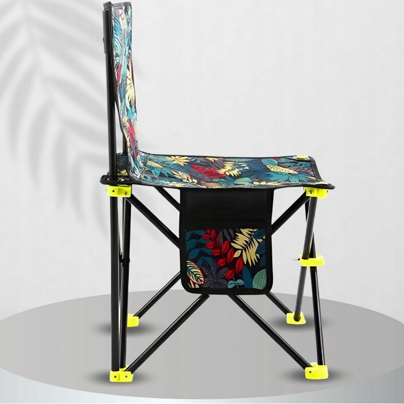 Sulankstoma turistinė vaikiška kėdė, 52x34x34cm, įvairių spalvų kaina ir informacija | Turistiniai baldai | pigu.lt