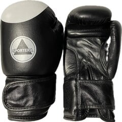 Кожаные боксерские перчатки Sportera 1093 цена и информация | Боевые искусства | pigu.lt