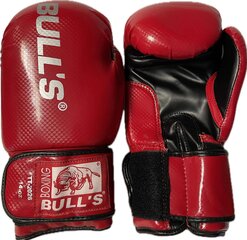 Боксерские перчатки Sportera Bulls красные цена и информация | Sportera Спорт, досуг, туризм | pigu.lt
