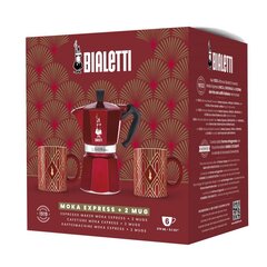 Bialetti kavinuko ir puodelių rinkinys, 3 vnt. kaina ir informacija | Kavinukai, virduliai | pigu.lt