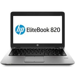 HP EliteBook 820 G1 Intel Core i5-4300M 8/256 GB SSD Win 10 Pro цена и информация | Ноутбуки | pigu.lt