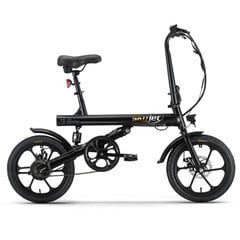 Товар с повреждённой упаковкой. Электрический велосипед SKYJET 16 1S черный цена и информация | Товары для спорта, отдыха, туризма с поврежденной упаковкой | pigu.lt