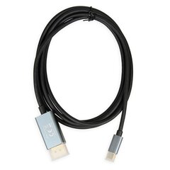 iBOX USB-C/DisplayPort, 1.8 m kaina ir informacija | Kabeliai ir laidai | pigu.lt