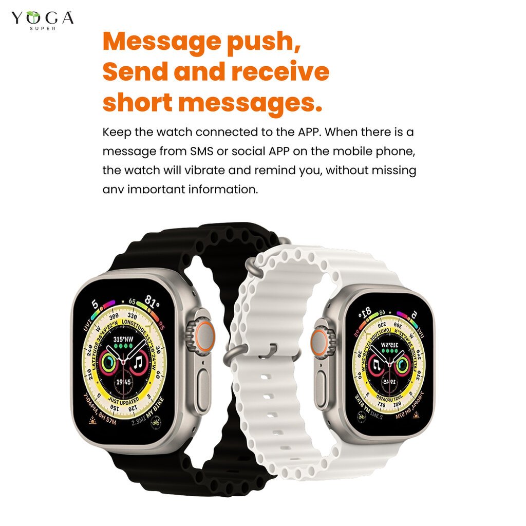 T900 Ultra 2 kaina ir informacija | Išmanieji laikrodžiai (smartwatch) | pigu.lt