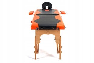 Masažo stalas Bodyfit, 185x60 cm, oranžinis kaina ir informacija | Masažo reikmenys | pigu.lt