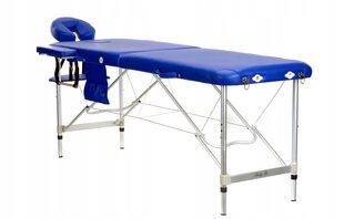 Masažo stalas Bodyfit, 186x60 cm, mėlynas цена и информация | Аксессуары для массажа | pigu.lt