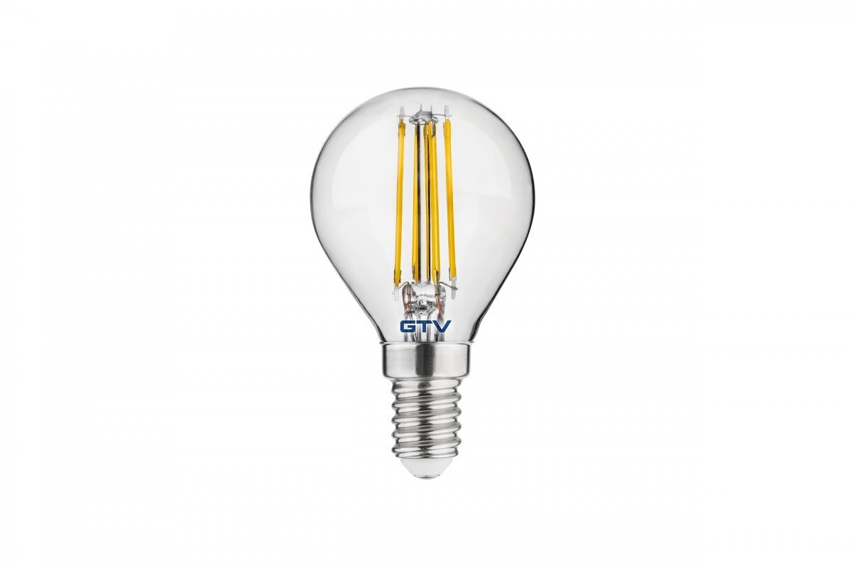 LED lemputė G45, Filament, 4000K, E14, 4,0 W, AC220-240V, 360°, 420lm, 44mA kaina ir informacija | Elektros lemputės | pigu.lt