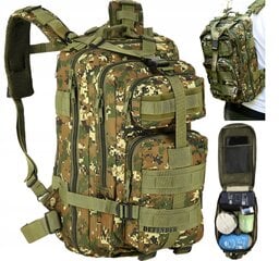 Рюкзак военный тактический Nils, 30л, зеленый цена и информация | Рюкзаки и сумки | pigu.lt