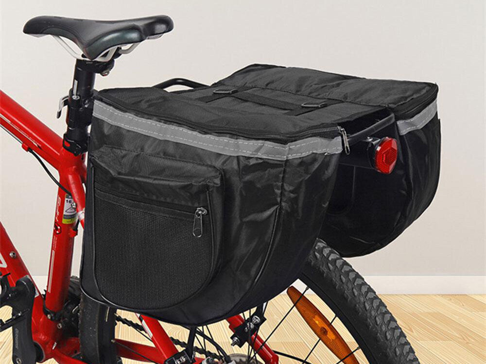 Dviračio bagažinės krepšys Vis Tiek VT14326, juodas kaina ir informacija | Kiti dviračių priedai ir aksesuarai | pigu.lt