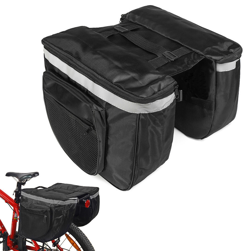 Dviračio bagažinės krepšys Vis Tiek VT14326, juodas цена и информация | Kiti dviračių priedai ir aksesuarai | pigu.lt