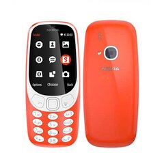 Prekė su pažeidimu.Nokia 3310 (2017) Dual SIM Warm Red kaina ir informacija | Prekės su pažeidimu | pigu.lt