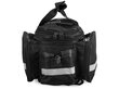 Dviračio bagažinės krepšys Vis Tiek VT14335, juodas цена и информация | Kiti dviračių priedai ir aksesuarai | pigu.lt