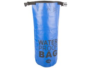 Водонепроницаемая сумка VT01876_N синяя 10л цена и информация | Непромокаемые мешки, чехлы, дождевики | pigu.lt