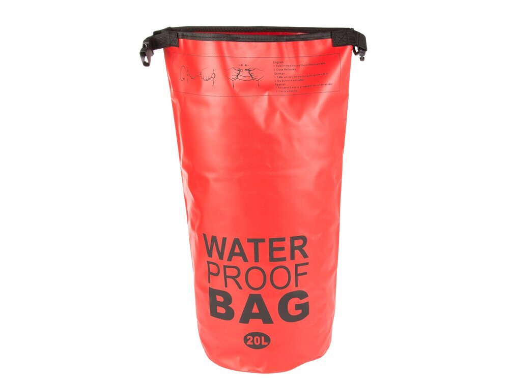 Vandeniui atsparus maišas Vis Tiek VT01878, 20l цена и информация | Vandeniui atsparūs maišai, apsiaustai nuo lietaus | pigu.lt