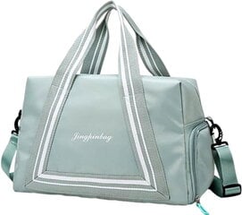 Дорожная сумка A55, светло-зеленая цена и информация | Чемоданы, дорожные сумки  | pigu.lt