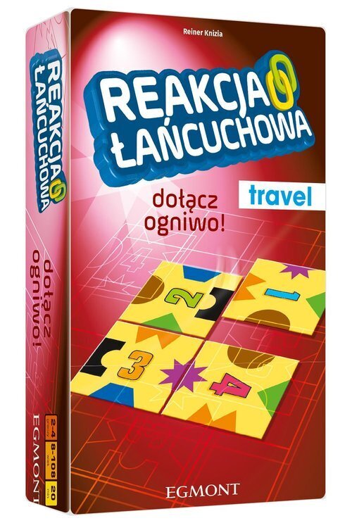 Kelioninis žaidimas Egmont Grandininė reakcija, PL kaina ir informacija | Stalo žaidimai, galvosūkiai | pigu.lt